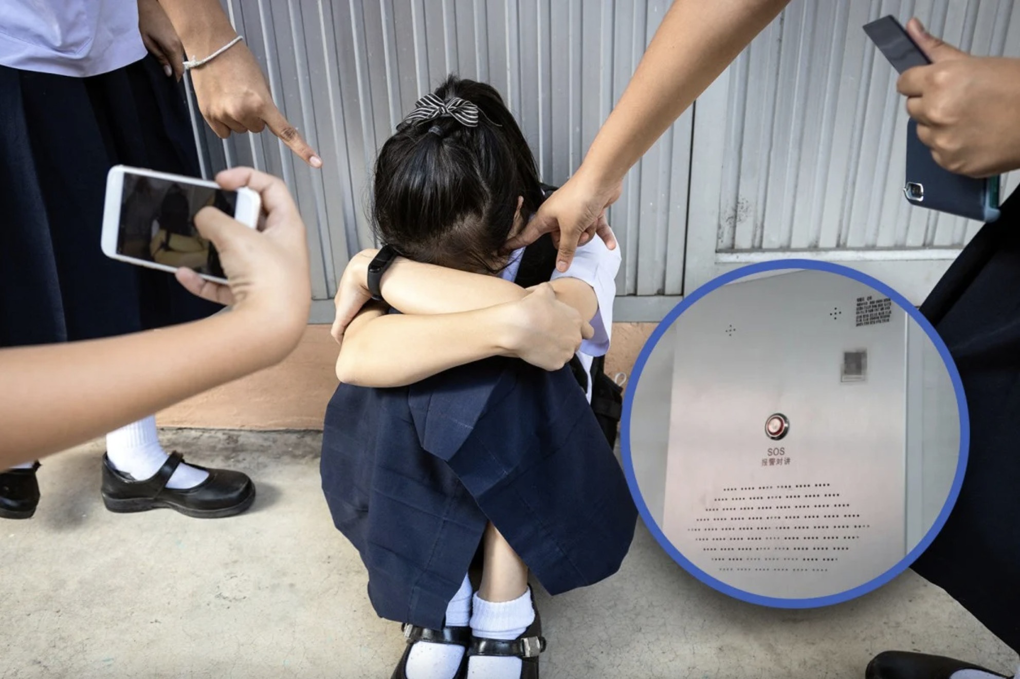 Truong hoc lap dat bao dong khan cap trong WC de ngan bao luc hinh anh