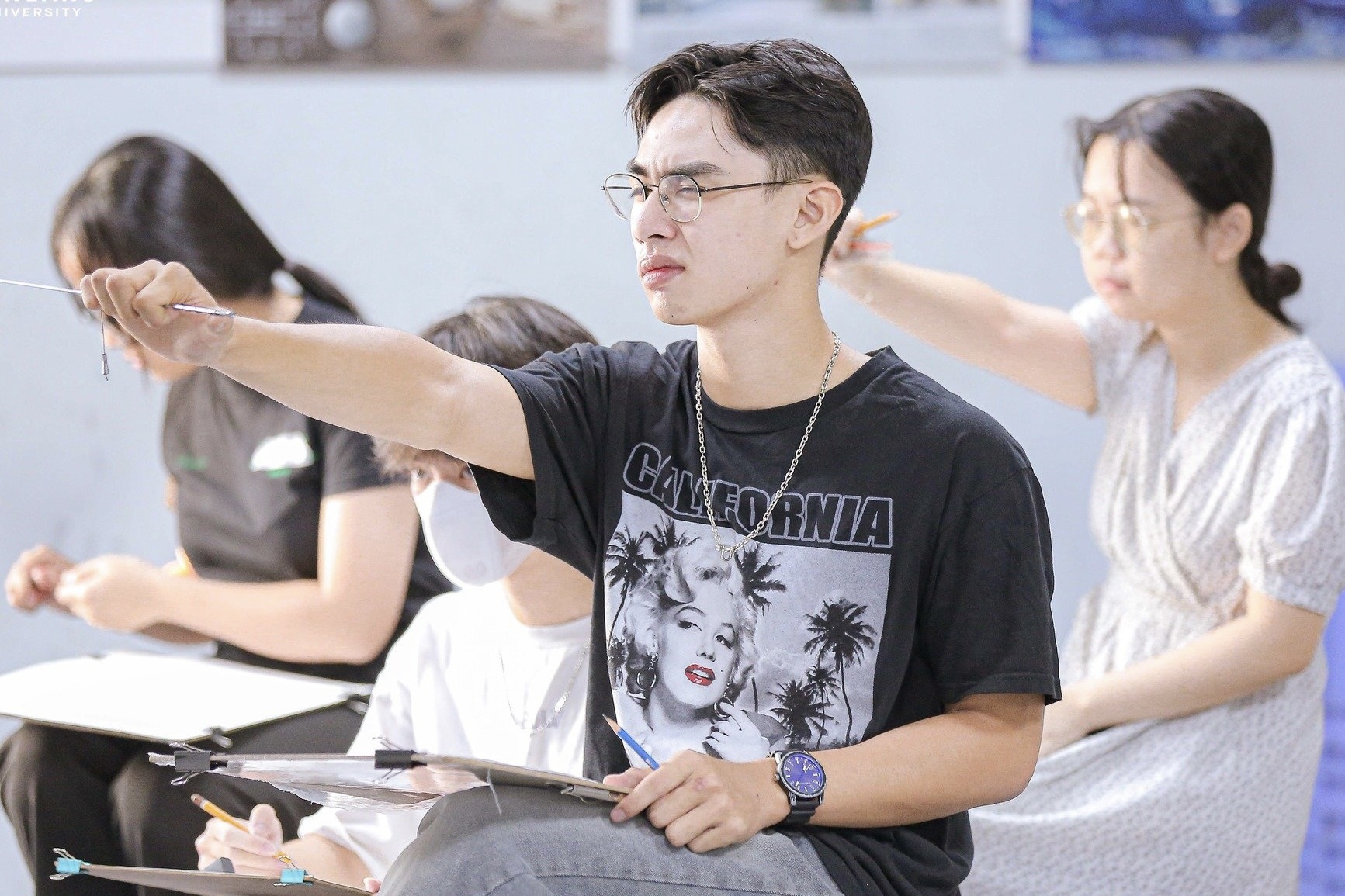 Lich thi nang khieu cua 17 dai hoc hinh anh