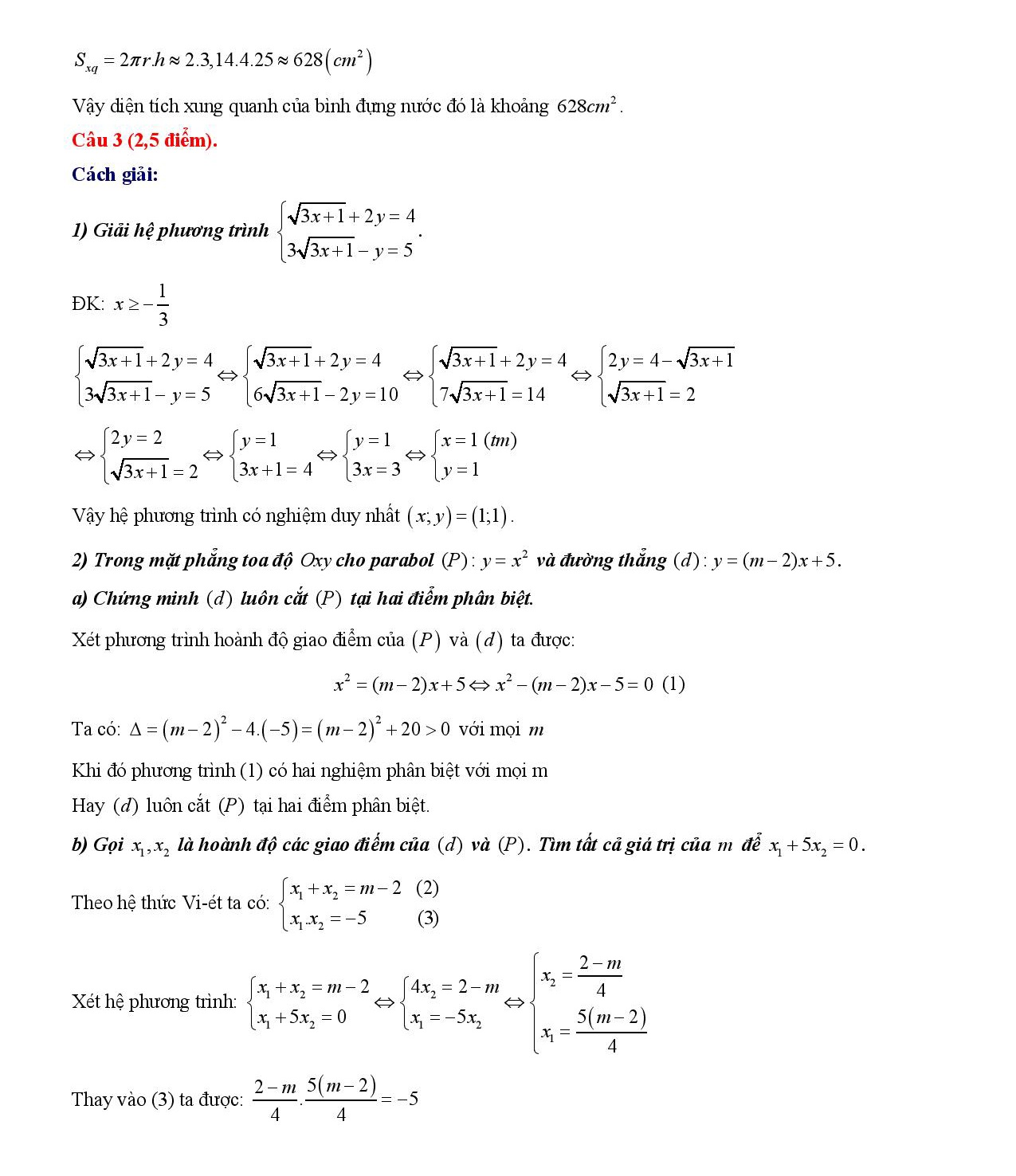 dap an Tieng Anh anh 4