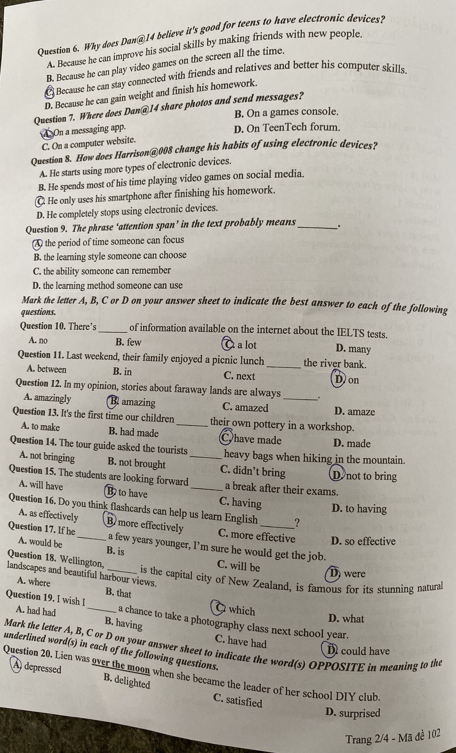 de thi Ngoai ngu anh 26