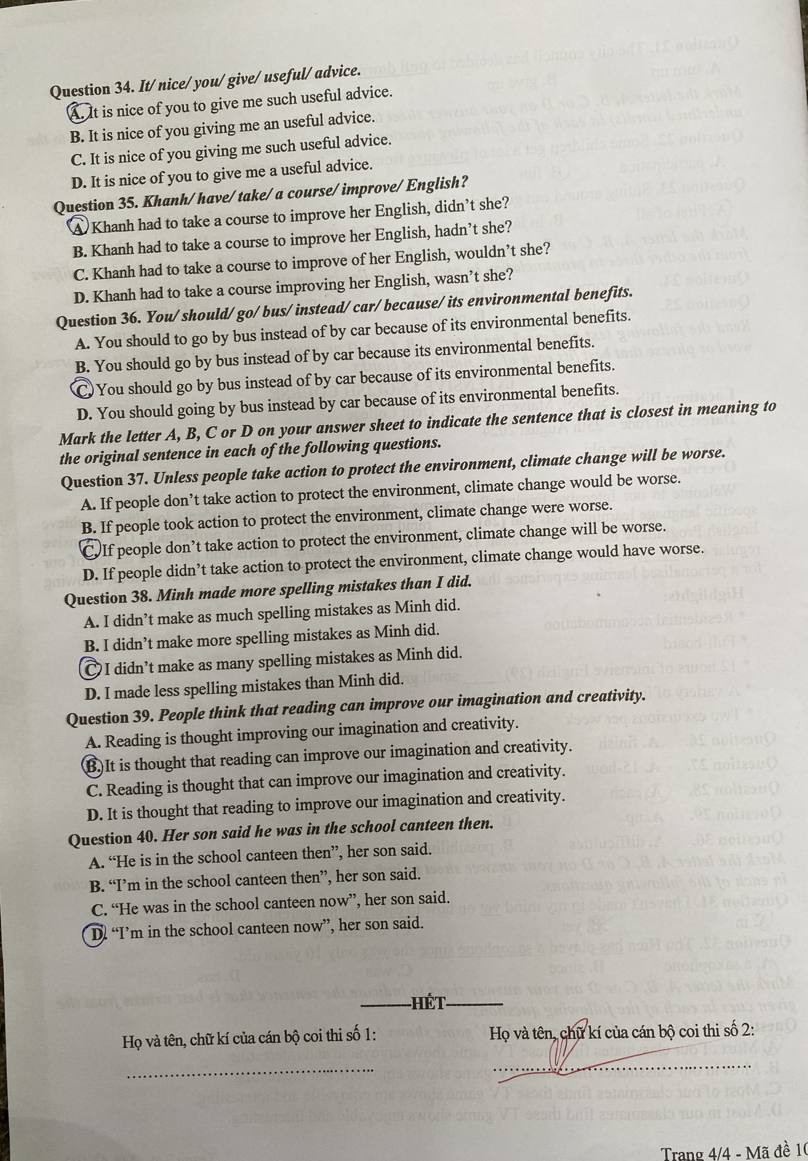 de thi Ngoai ngu anh 28