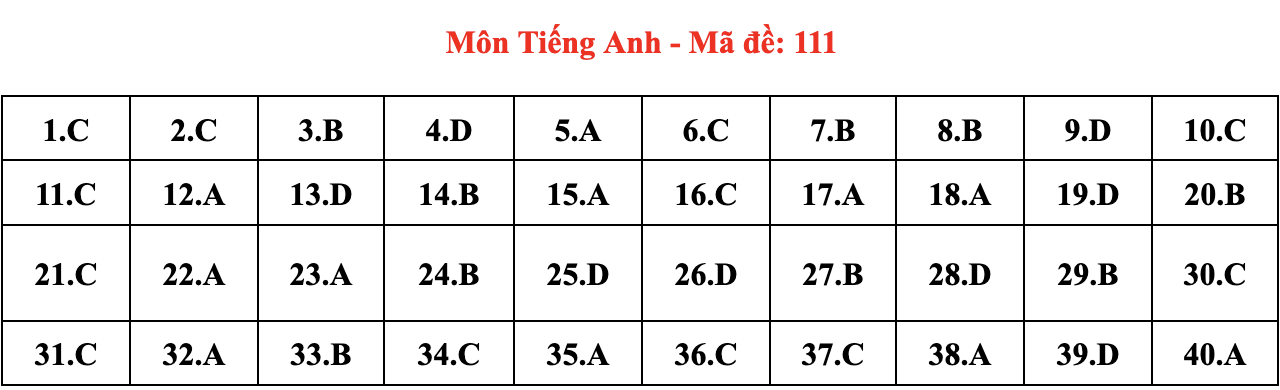 de thi Ngoai ngu anh 11