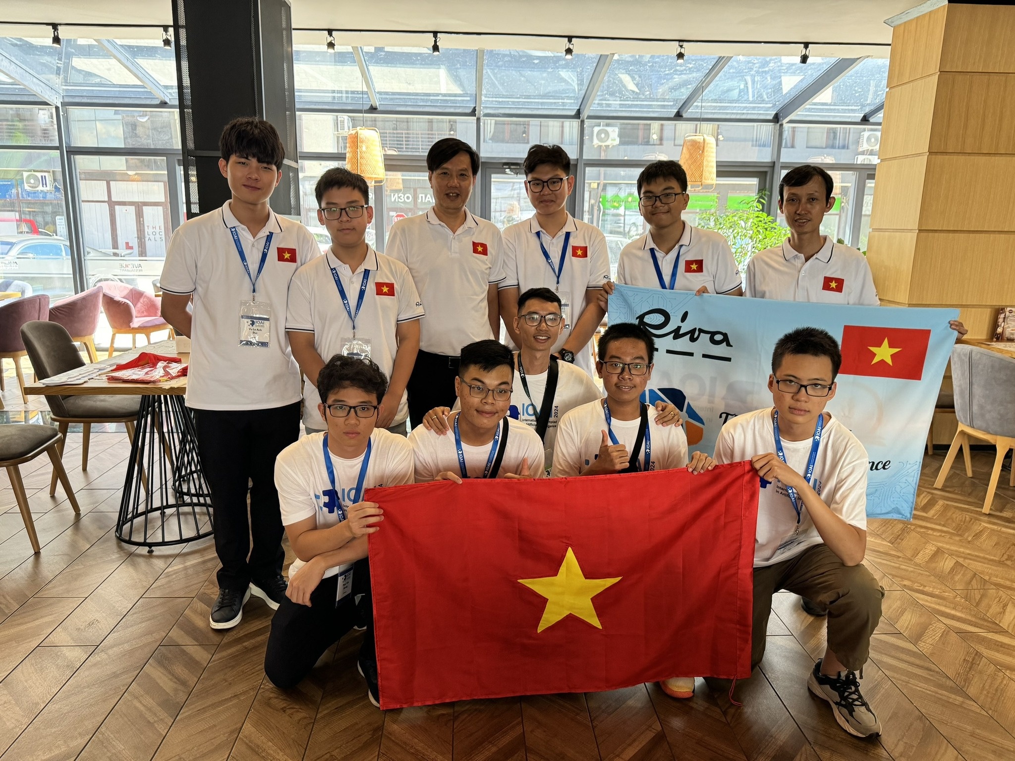 Viet Nam gianh 2 huy chuong tai Olympic Tri tue nhan tao quoc te hinh anh