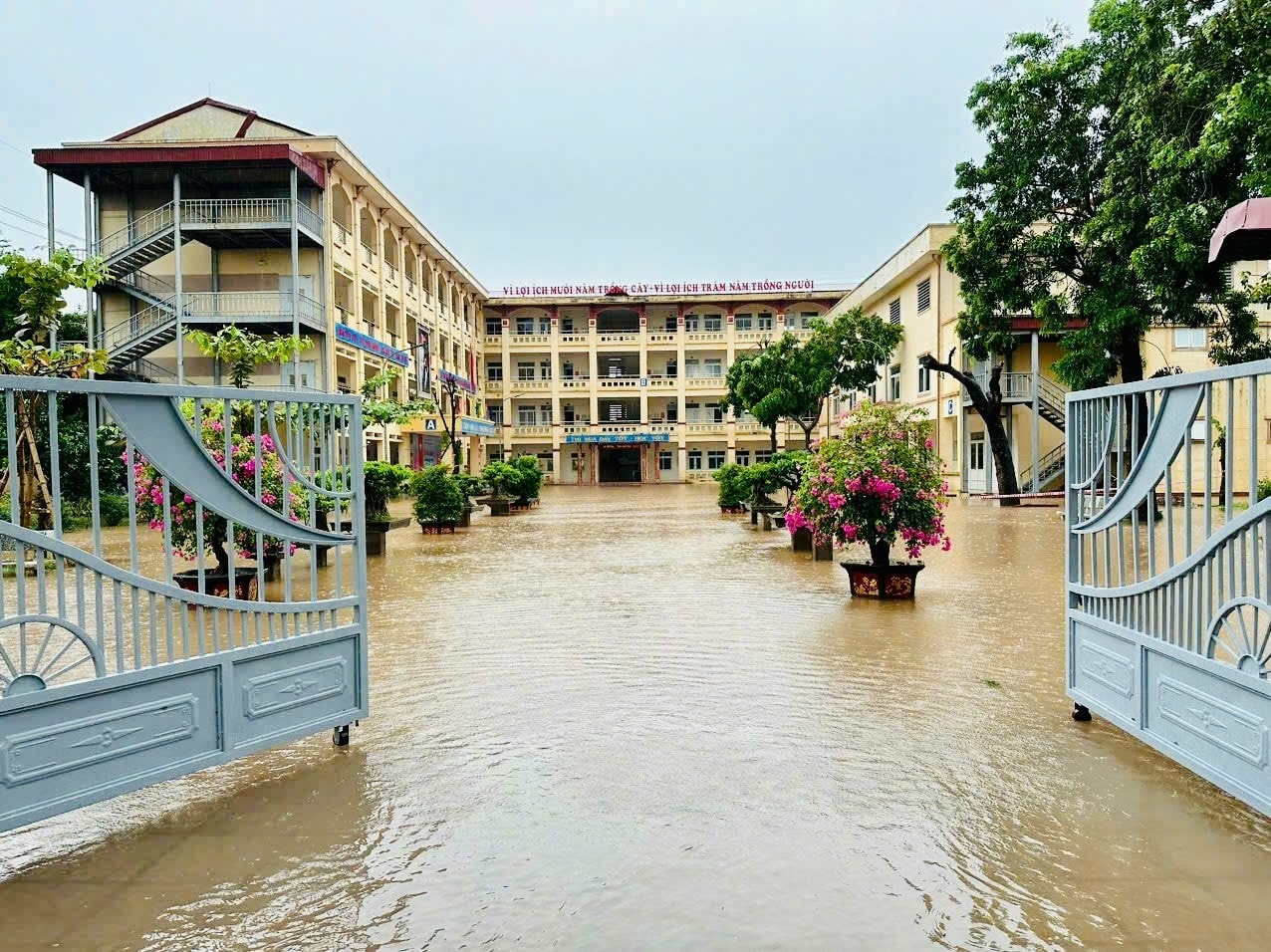 Khoang 120 truong o Ha Noi cho hoc sinh nghi, nhieu noi hoc online hinh anh