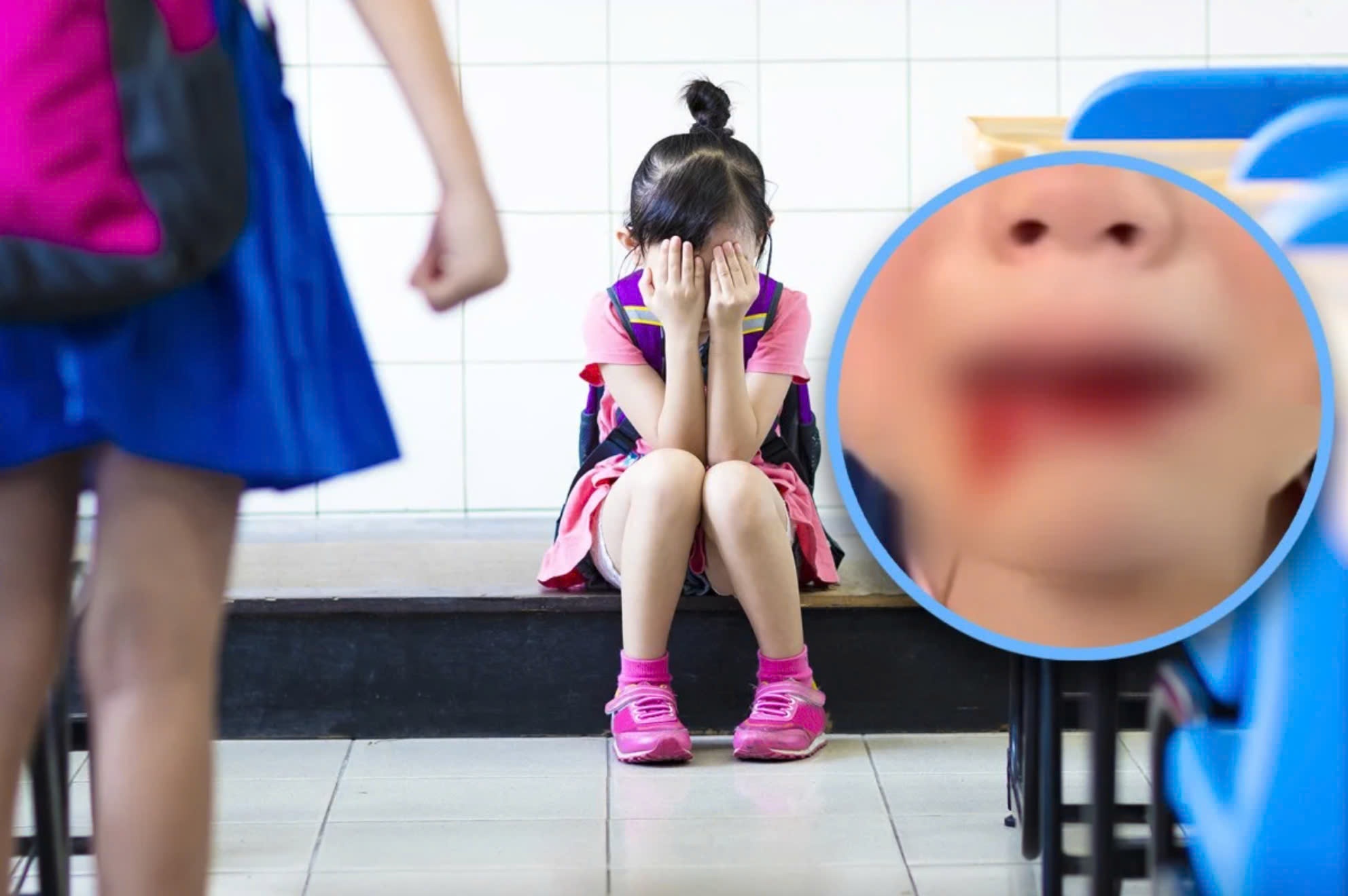 Phan ung cua ong bo Trung Quoc khi con bi ban hoc bat nat gay buc xuc hinh anh