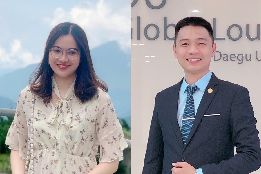 Hai thay co gen Z cua Hoc vien Ngan hang la nha giao tre tieu bieu hinh anh