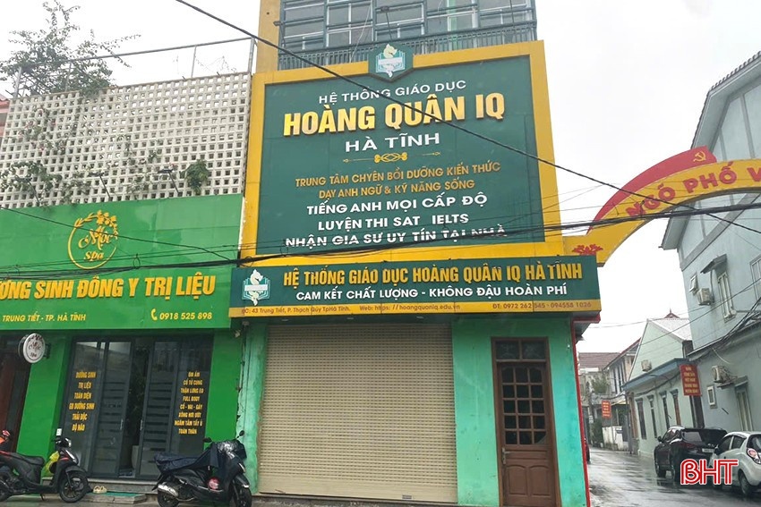 To chuc day hoc sai phep, trung tam ngoai ngu bi phat 30 trieu dong hinh anh