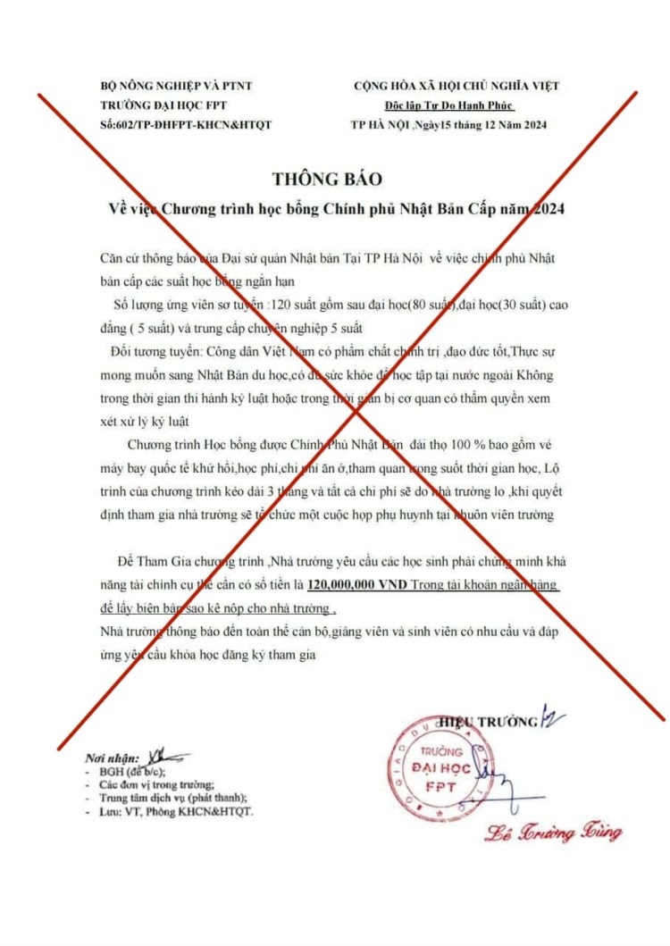 dai hoc canh bao anh 1