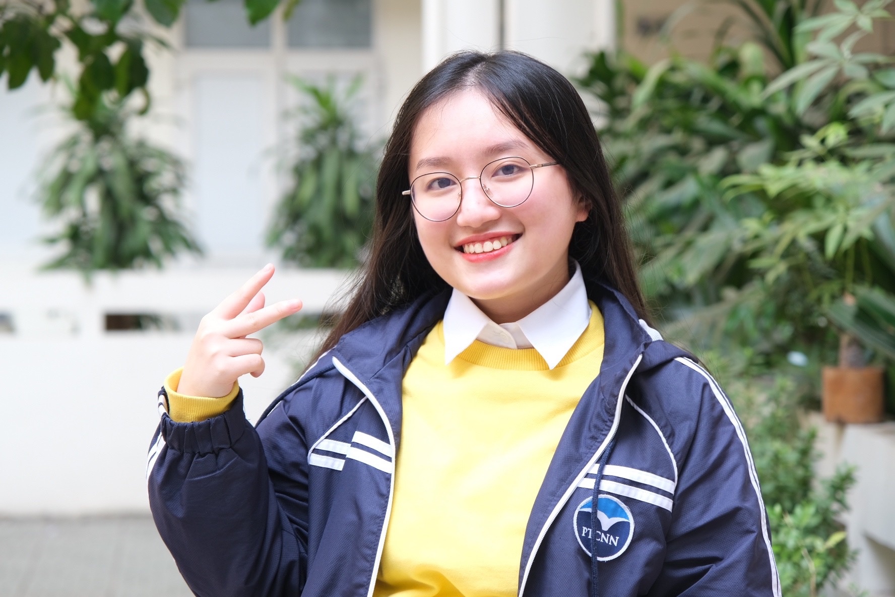 Nu sinh chuyen Ngu theo hoc Nhac vien, gianh hoc bong 8,6 ty tu My hinh anh