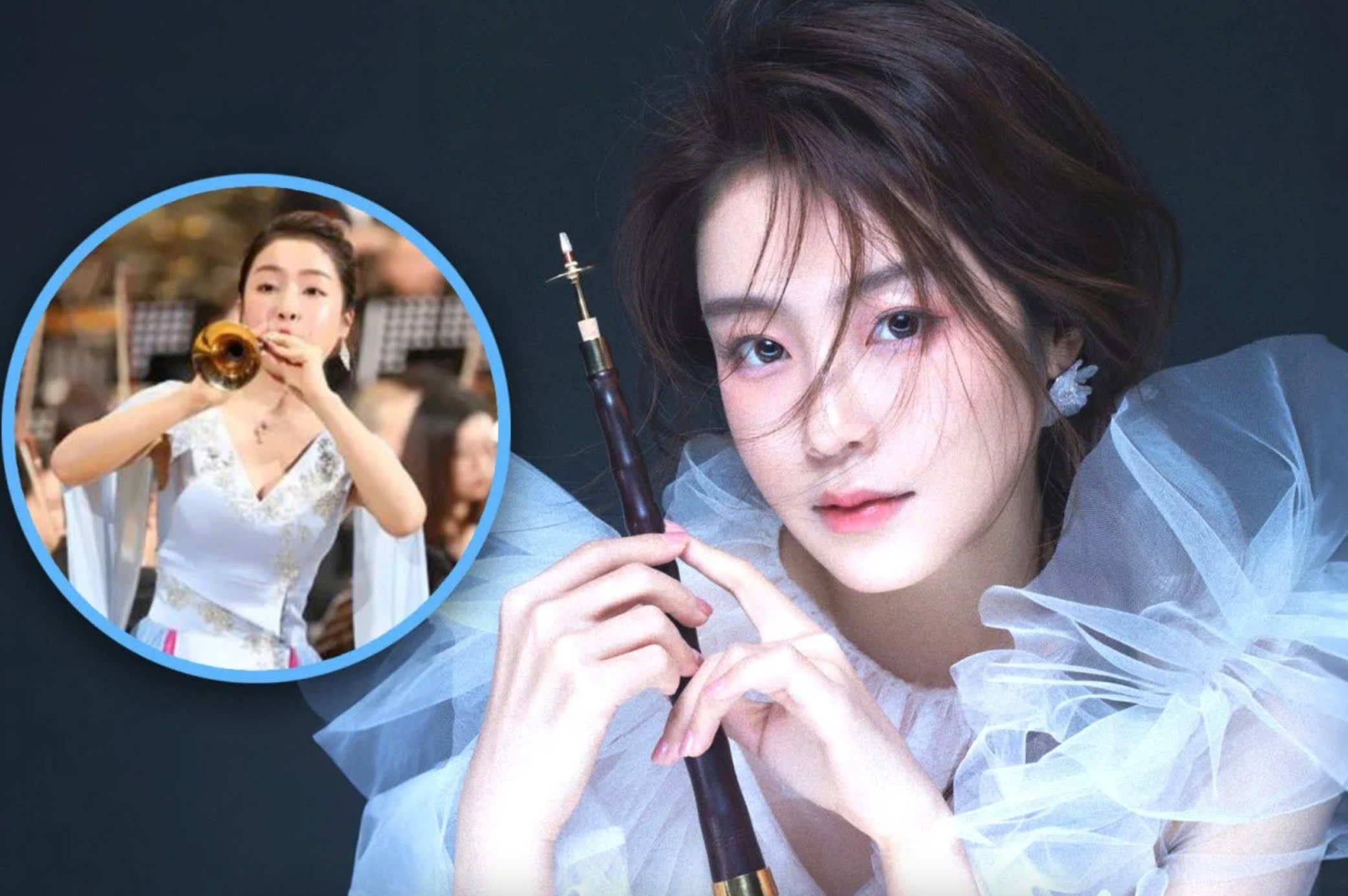 Tu co be bi ep hoc nhac cu den tien si suona dau tien cua Trung Quoc hinh anh