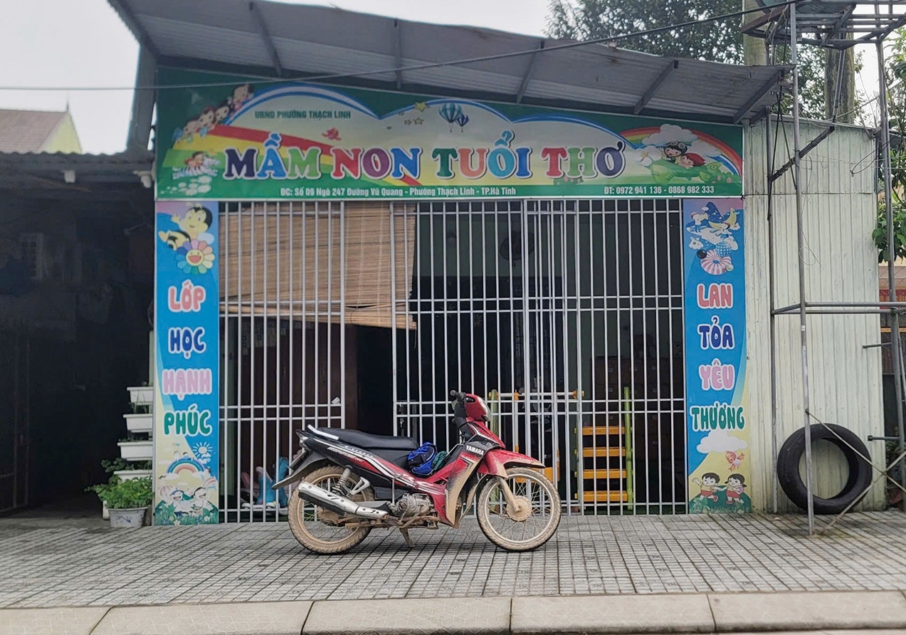 Vu be 15 thang bi oto can tu vong, tam dong cua co so mam non hinh anh