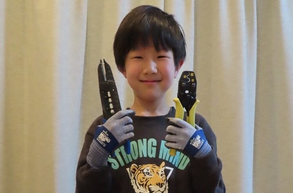 Hoc sinh lop 3 hiem hoi vuot qua ky thi tho dien cua Nhat Ban hinh anh