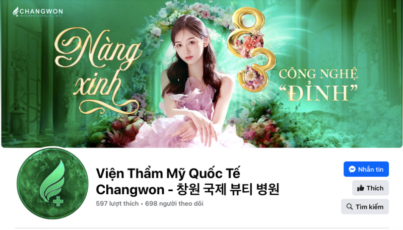 Changwon International Clinic,  Cty Tham my Chu anh 2