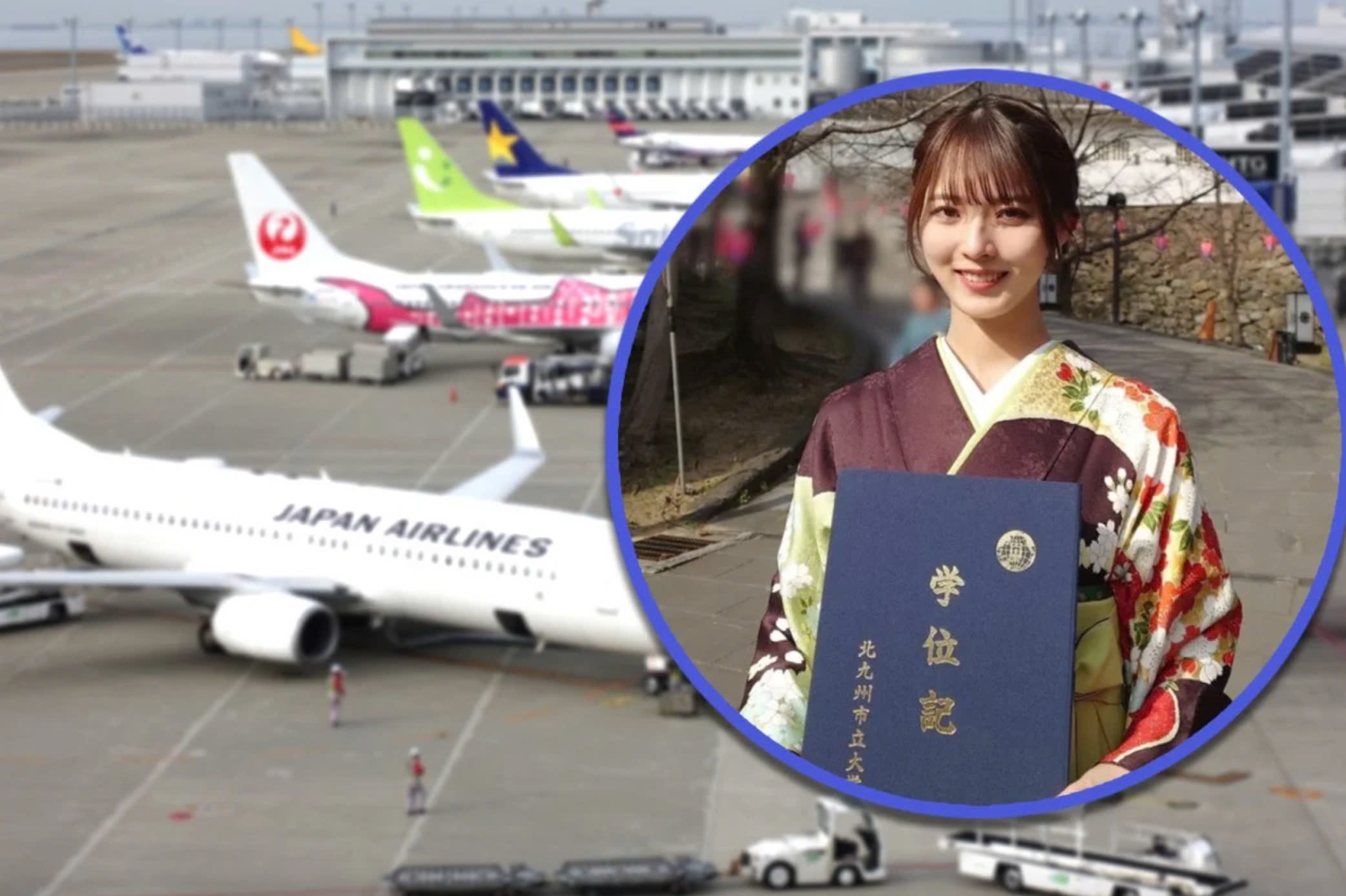 Nu ca si Nhat gay sot voi hanh trinh bay 2.000 km moi ngay de di hoc hinh anh