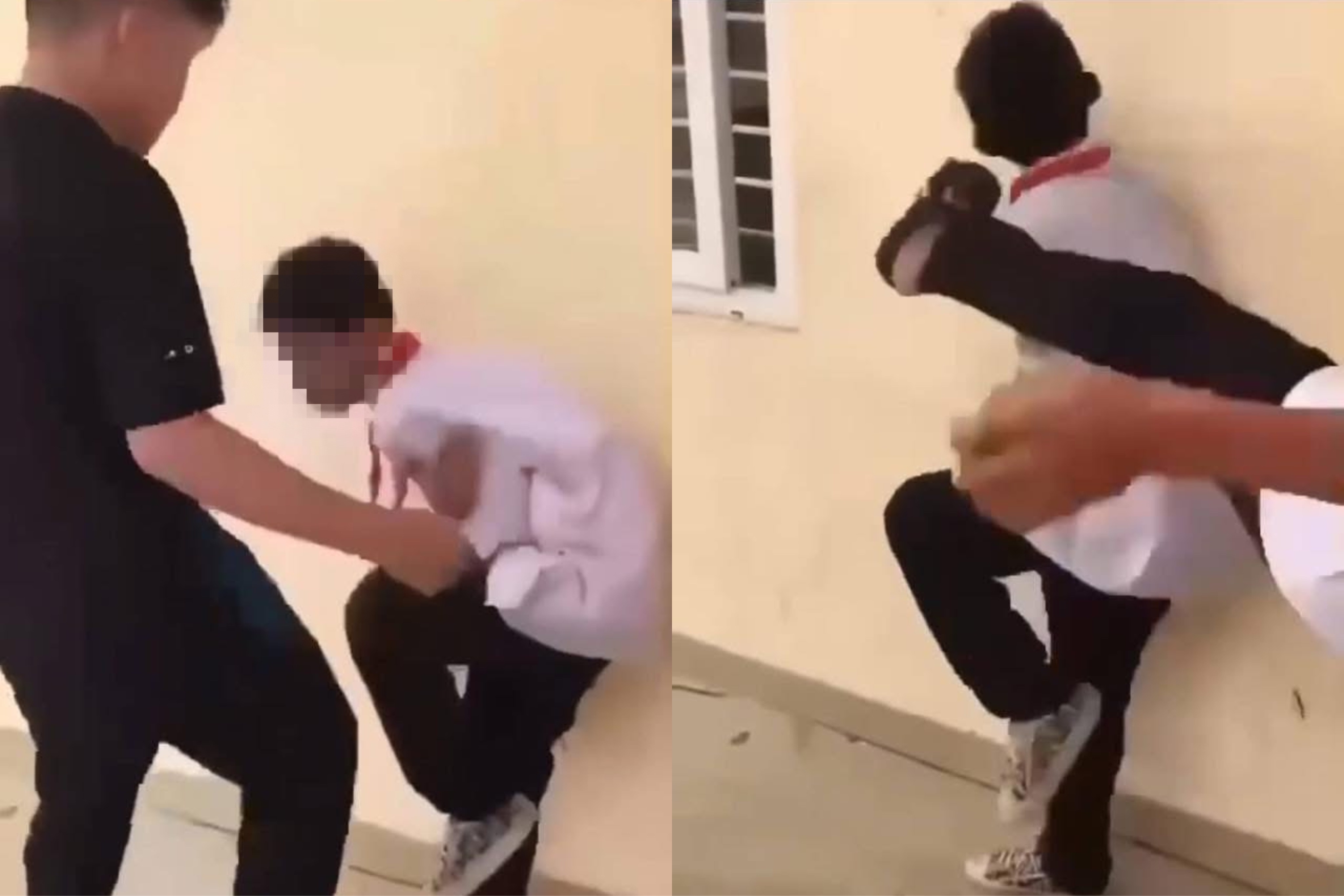 Nguyen nhan nam sinh lop 6 bi ban danh toi tap trong truong hinh anh