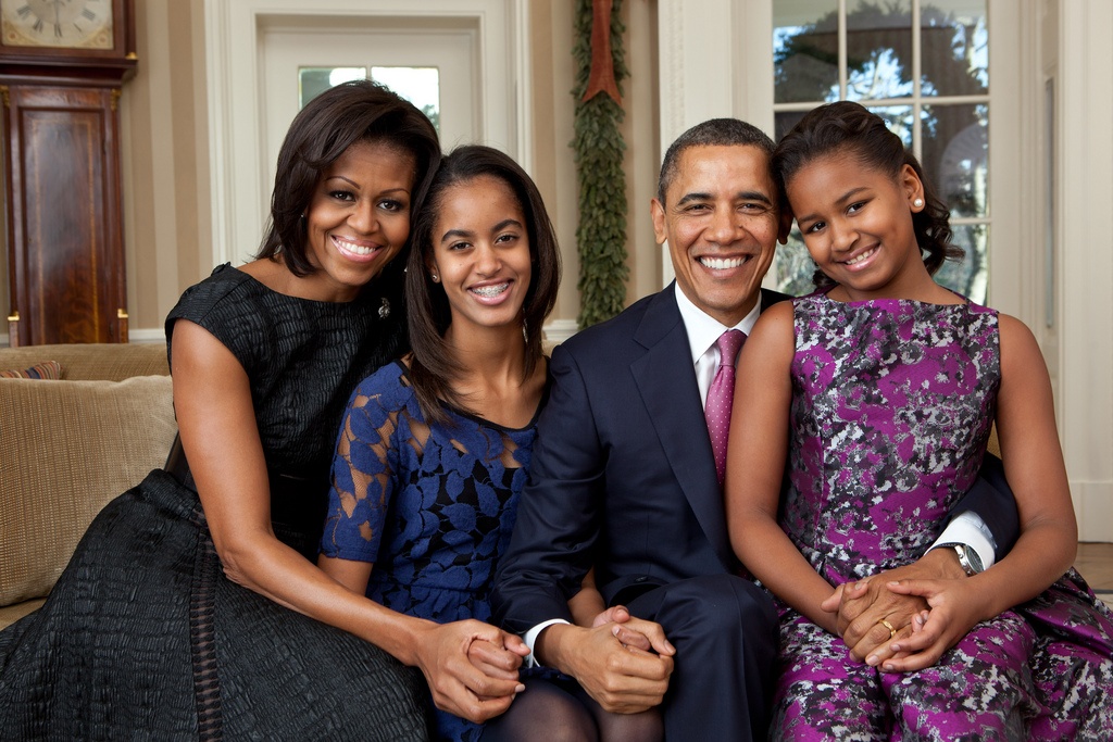 Cach day con cua cuu De nhat phu nhan My Michelle Obama hinh anh