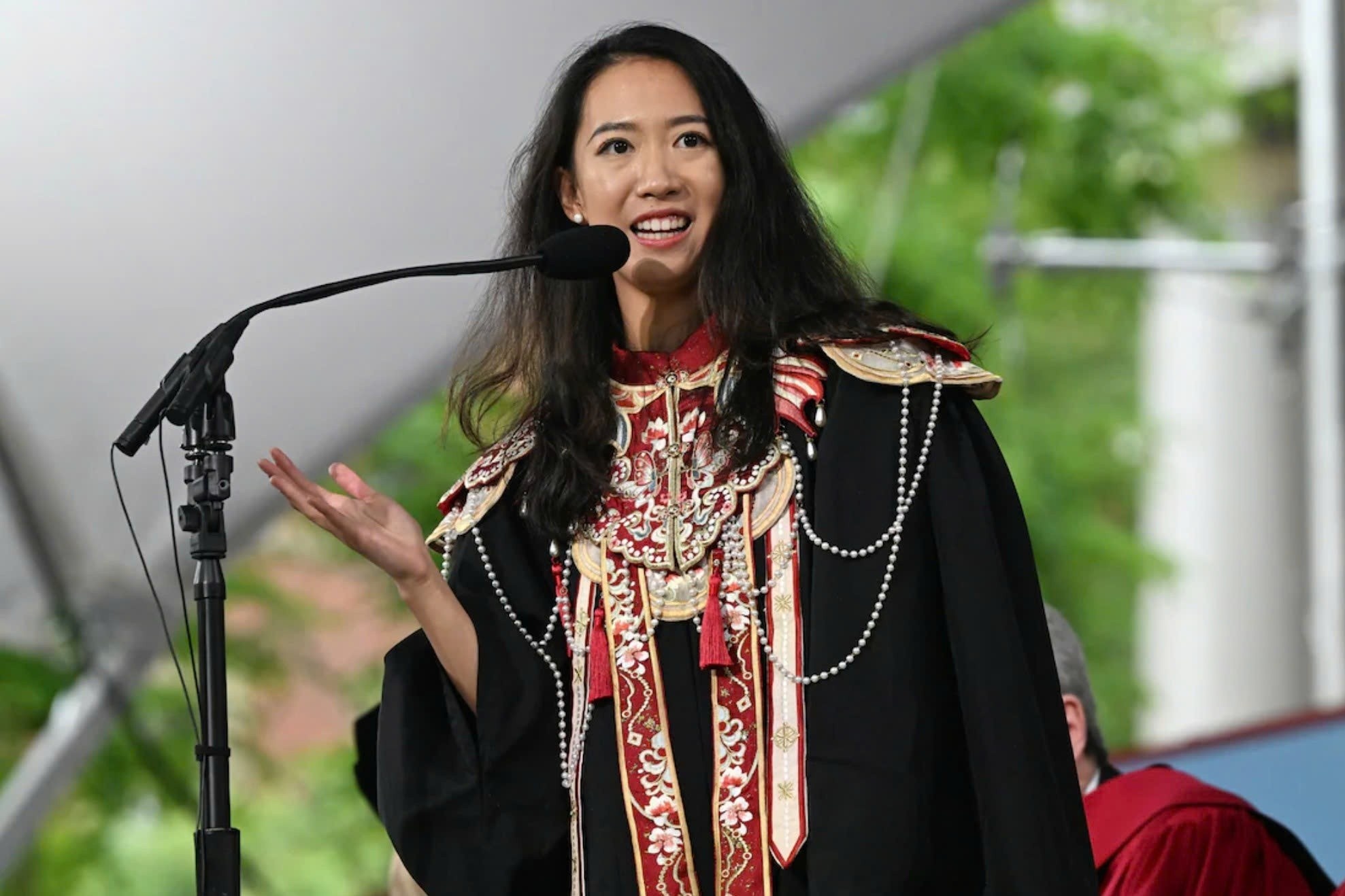 Bai phat bieu tot nghiep cua nu sinh Trung Quoc tai Harvard gay chu y hinh anh