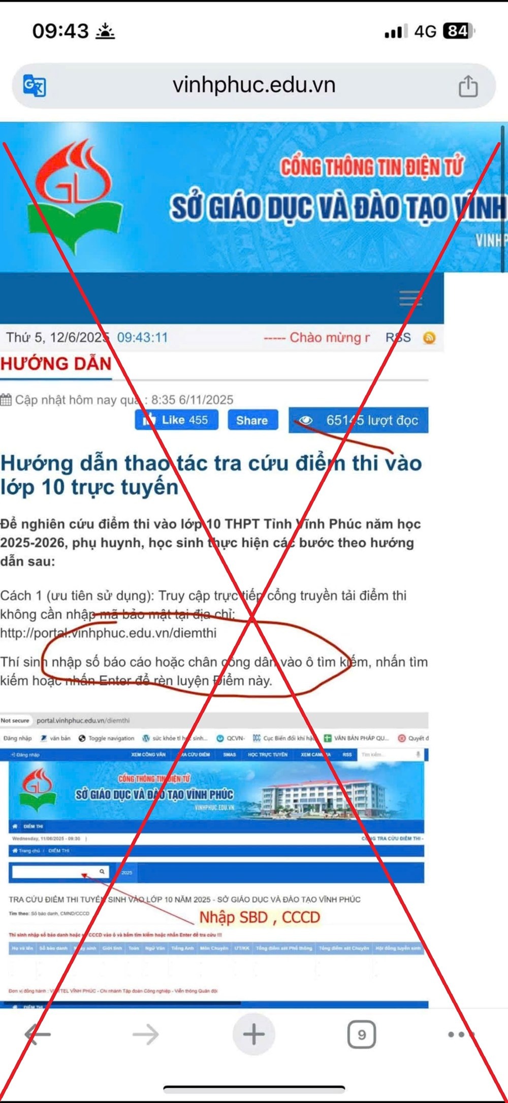 canh bao tin gia anh 1