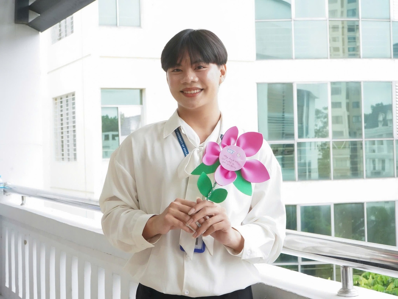 Bat ngo ly do chon nghe cua nam sinh duy nhat nganh Giao duc Mam non hinh anh