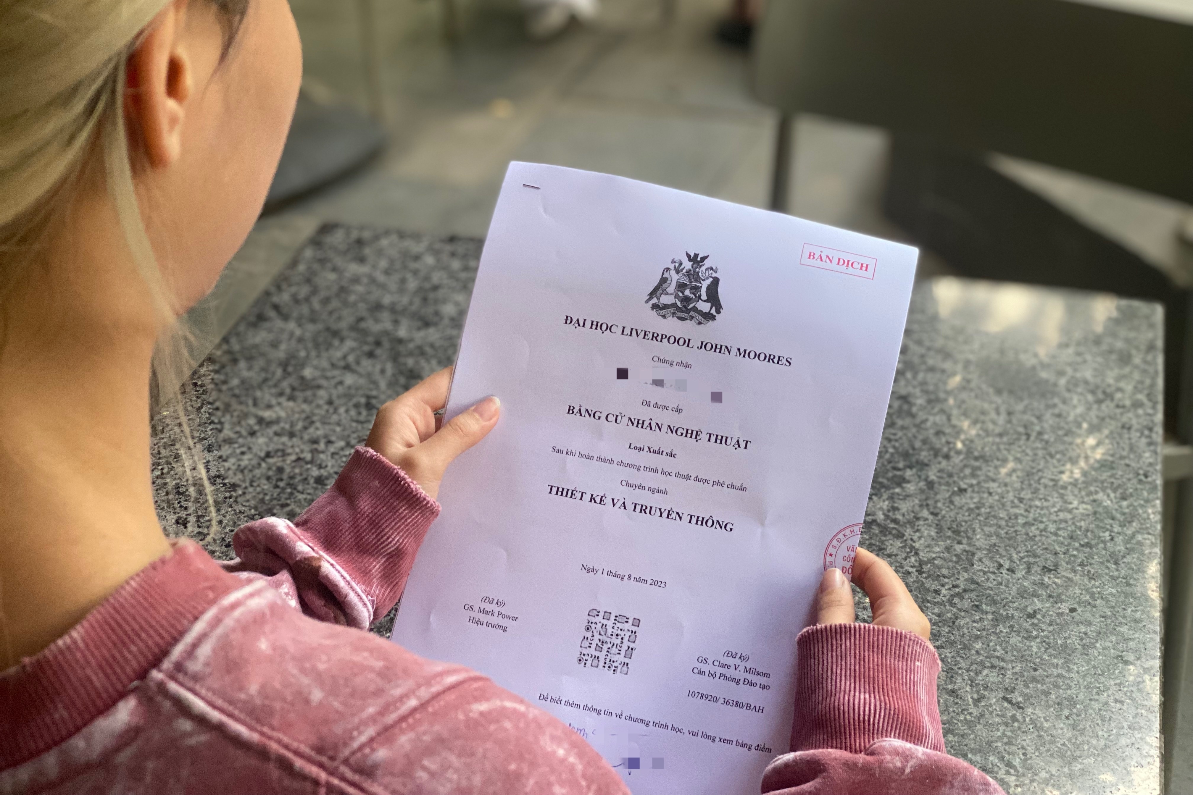 Choang vang vi bang dai hoc nuoc ngoai khong duoc Bo GD&DT cong nhan hinh anh