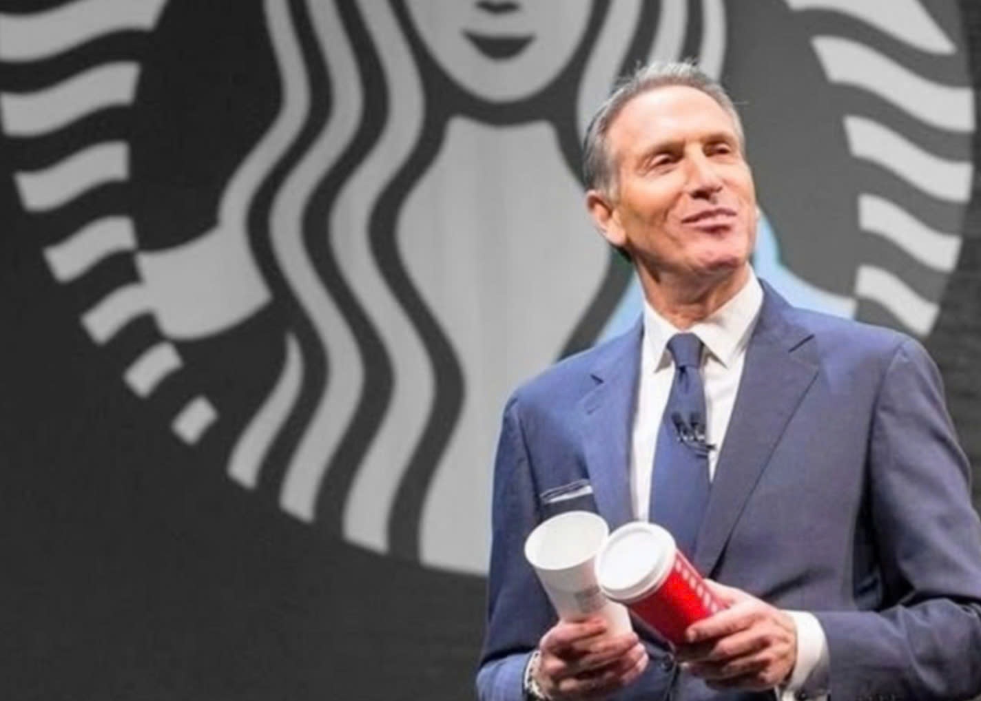 Tu khu nha ngheo den ty phu: Cuu CEO Starbucks doi doi nho giao duc hinh anh