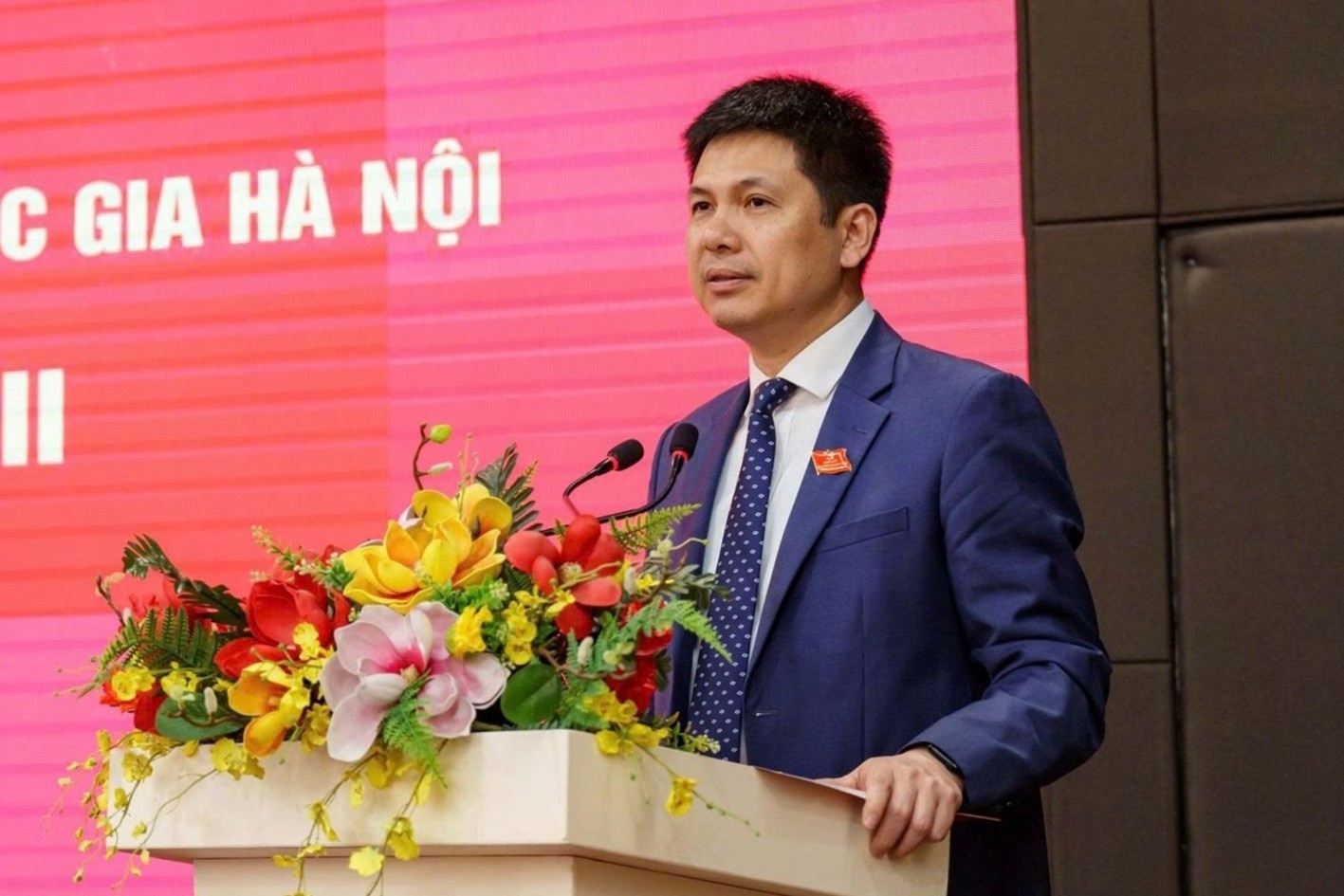 PGS.TS Nguyen Hieu dieu hanh Dai hoc Quoc gia Ha Noi hinh anh