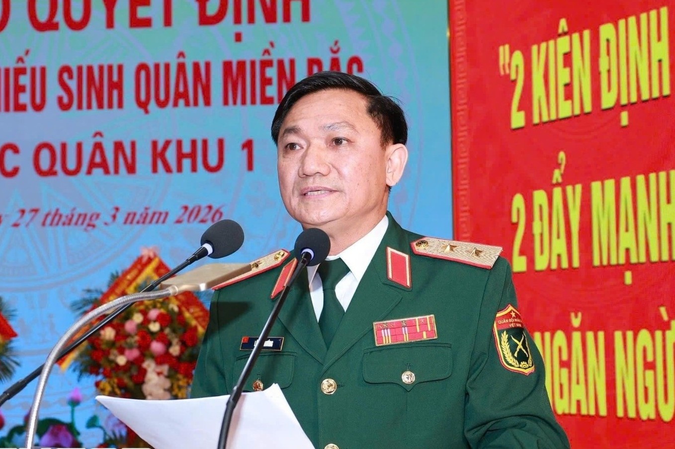 Thanh lap truong Thieu sinh quan mien Bac hinh anh