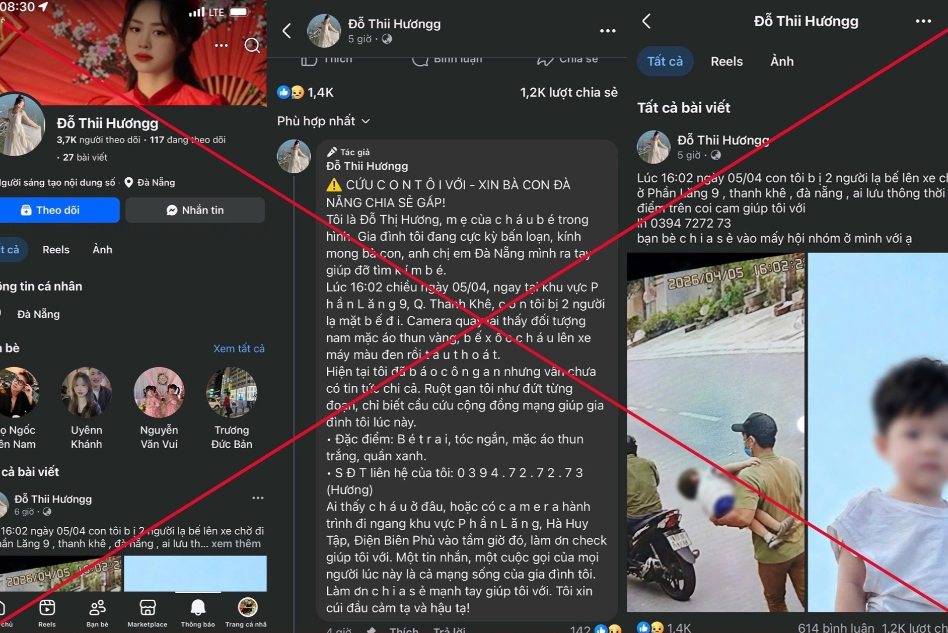 Su that phia sau tin 'be bi bat coc' o Da Nang hinh anh