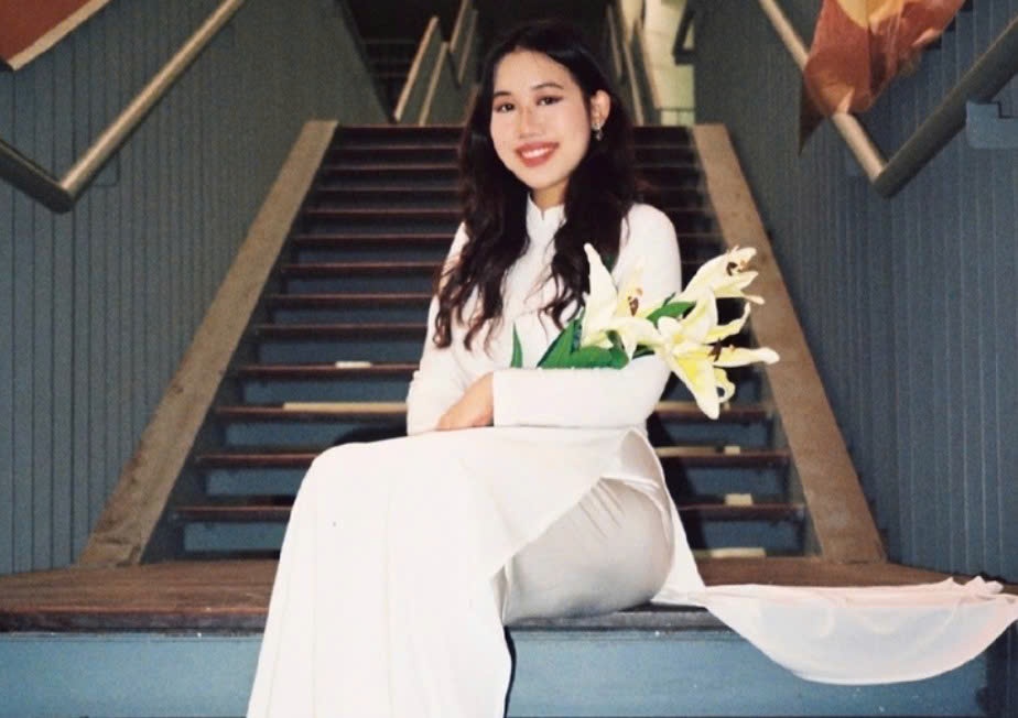 Nu sinh Ams trung tuyen loat truong nghe thuat top dau My hinh anh