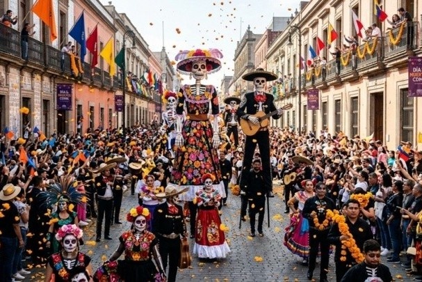 Vi sao nguoi Mexico to chuc Le hoi nguoi chet? hinh anh