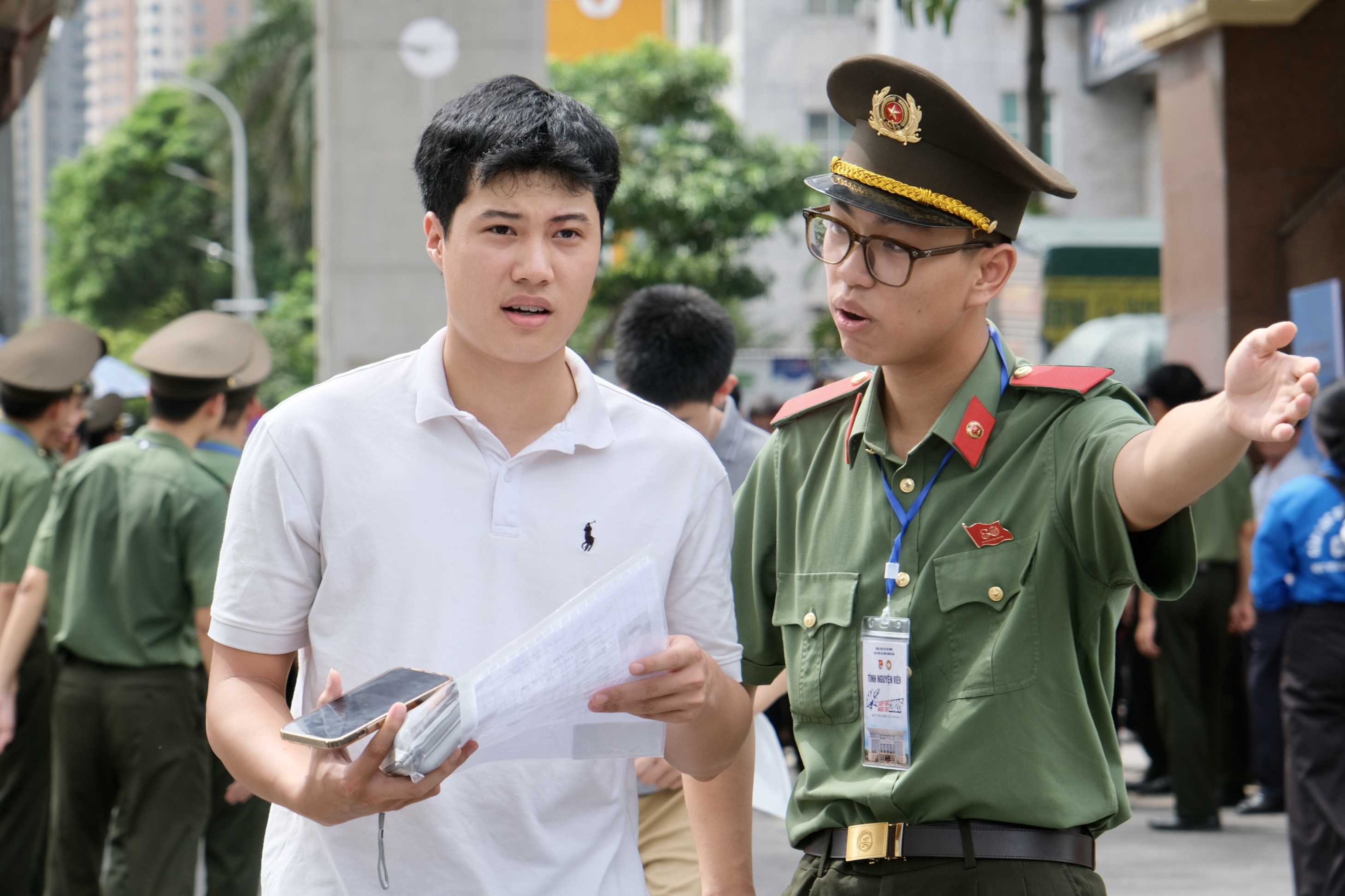 'Khoc liet' cuoc dua vao 8 truong cong an hinh anh