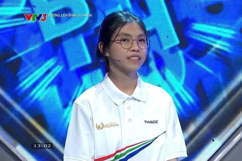 Thi sinh Duong len dinh Olympia la thu khoa hinh anh