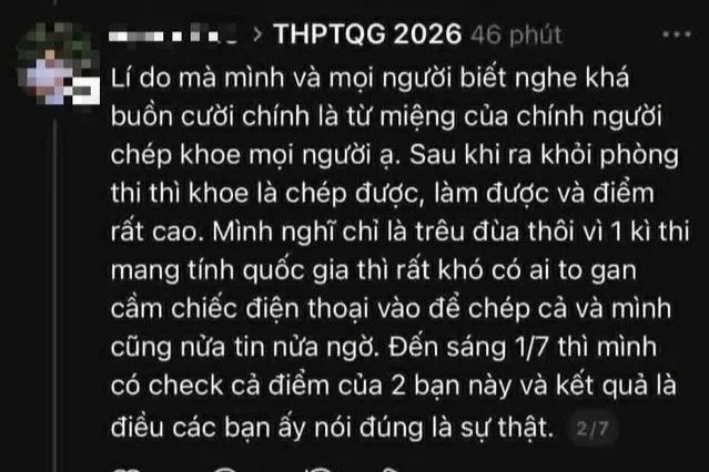 Xac minh vu thi sinh thi thu 3,6-6,5 diem, thi tot nghiep duoc 9 hinh anh