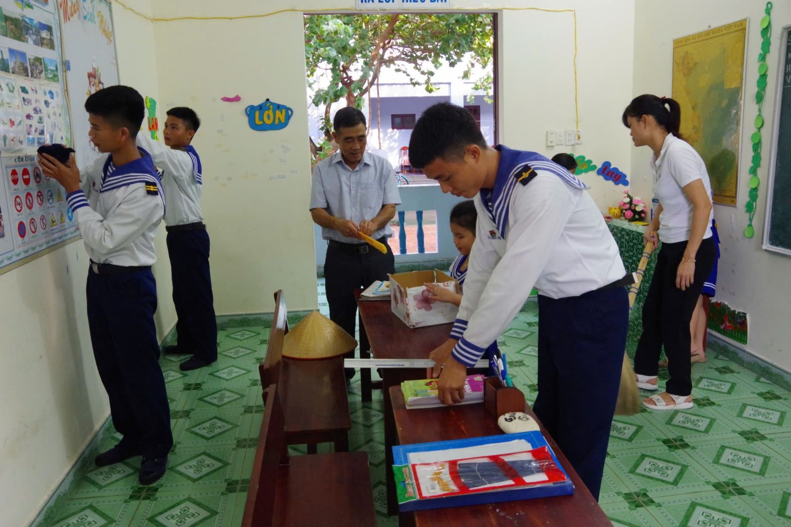 Đặc khu Trường Sa sẵn sàng cho năm học mới