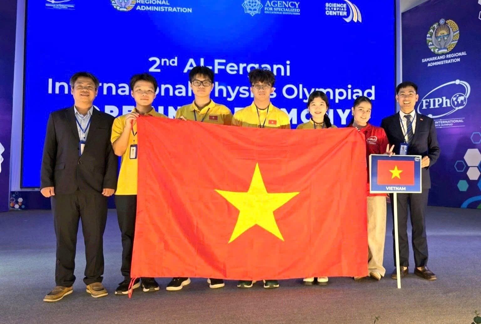 Việt Nam xếp thứ 4 tại Olympic Vật lý quốc tế Al-Fergani