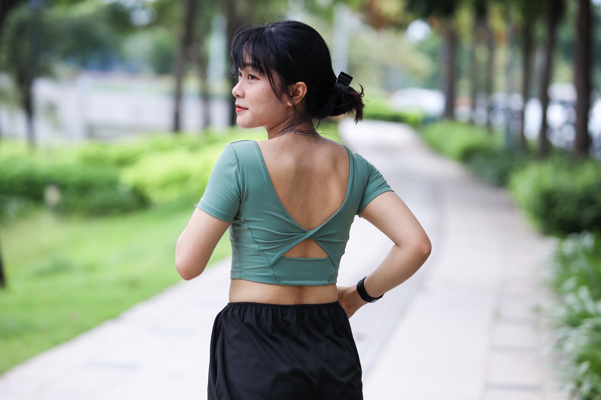 O khu do thi cao cap van 'thao chay' vi o nhiem khong tho noi hinh anh