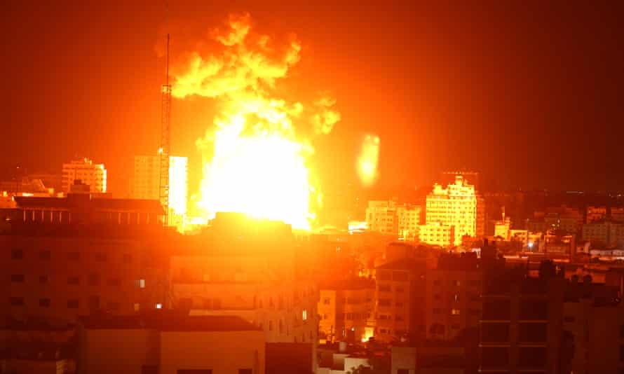Israel khong kich phong xet nghiem Covid-19 duy nhat o Gaza hinh anh