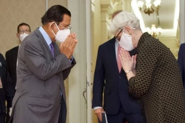 Quan chuc My keu goi Campuchia 'ngoai giao can bang’ hinh anh