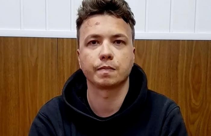 Nha bao Belarus lan thu ba xuat hien tren truyen hinh tu khi bi bat hinh anh