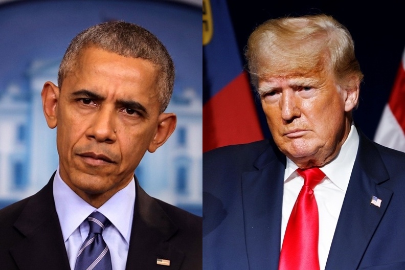 Diem chung cua ong Obama va Trump sau khi ket thuc nhiem ky hinh anh