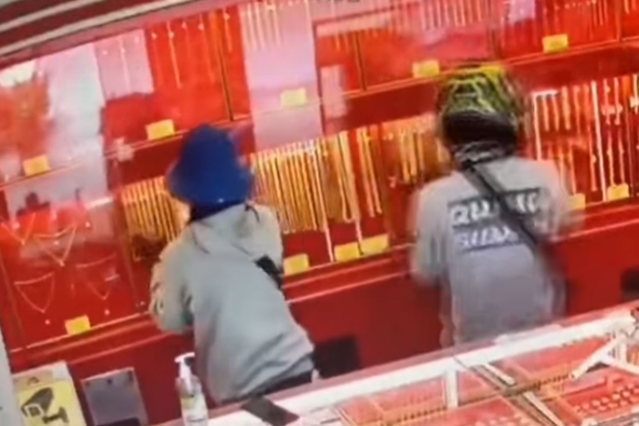 No sung cuop tiem vang o Thai Lan hinh anh