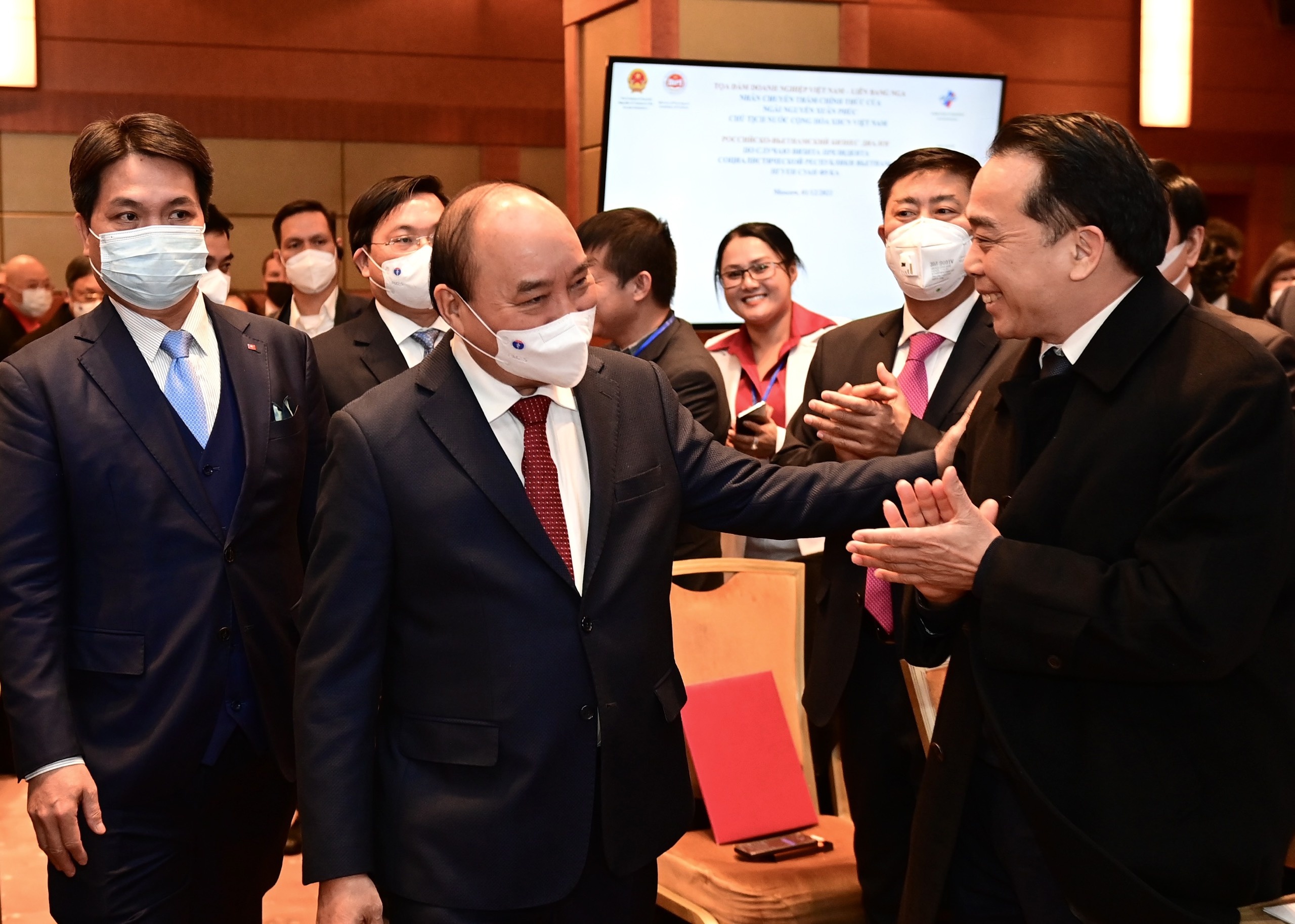 Chu tich nuoc: Du dia hop tac dau tu Viet - Nga con rat lon hinh anh