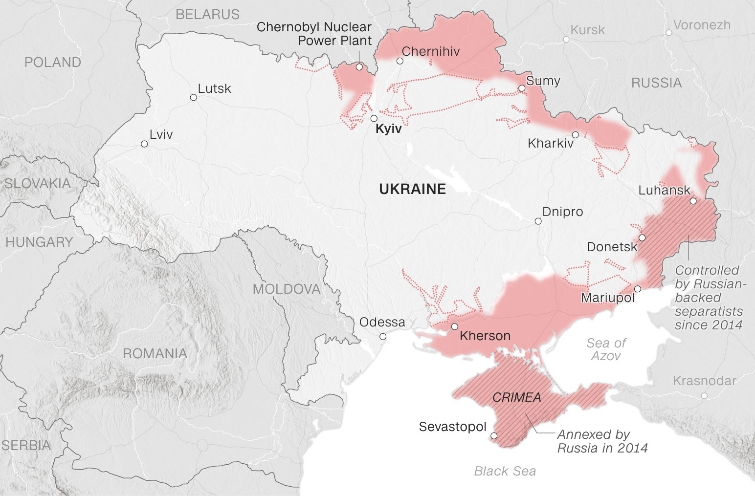 Du cham va ton that lon, Nga van giu da tien tai Ukraine hinh anh