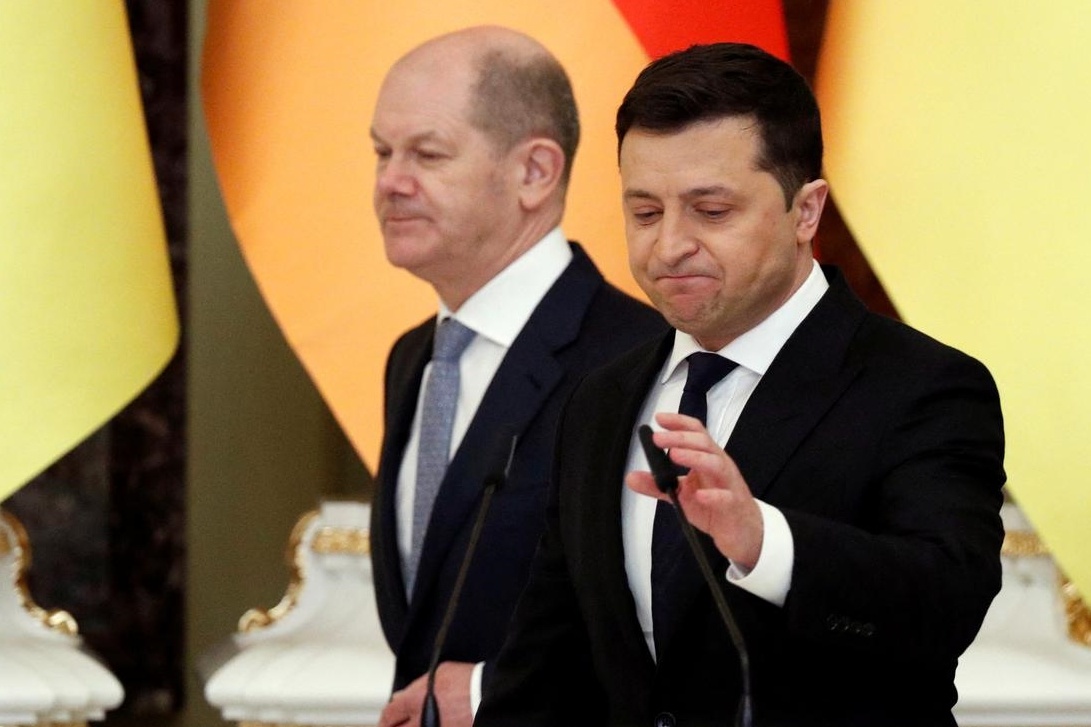 Ong Zelensky tan duong lap truong cua Duc ve Ukraine hinh anh