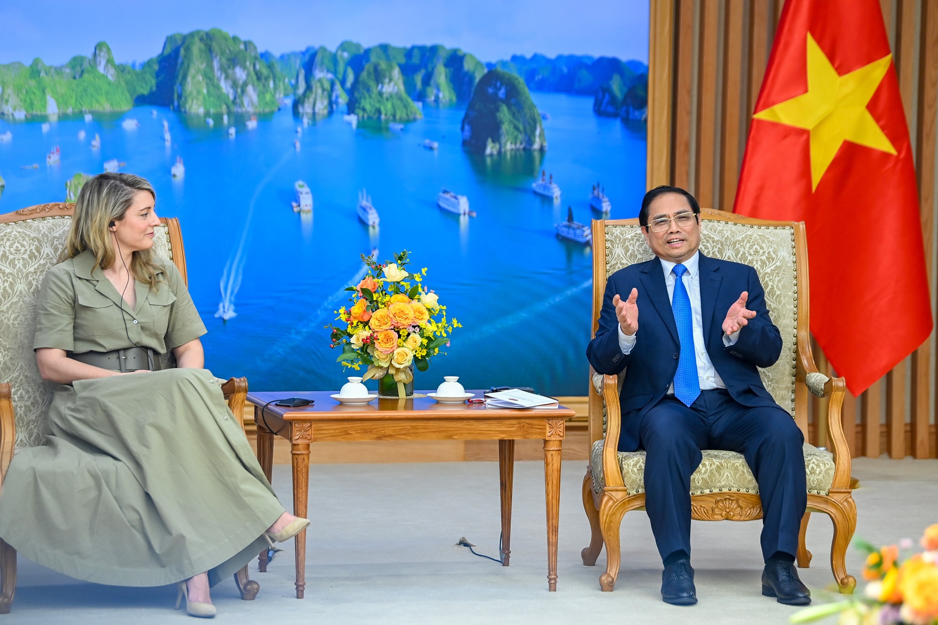 Ngoai truong Canada chao Thu tuong Pham Minh Chinh anh 4