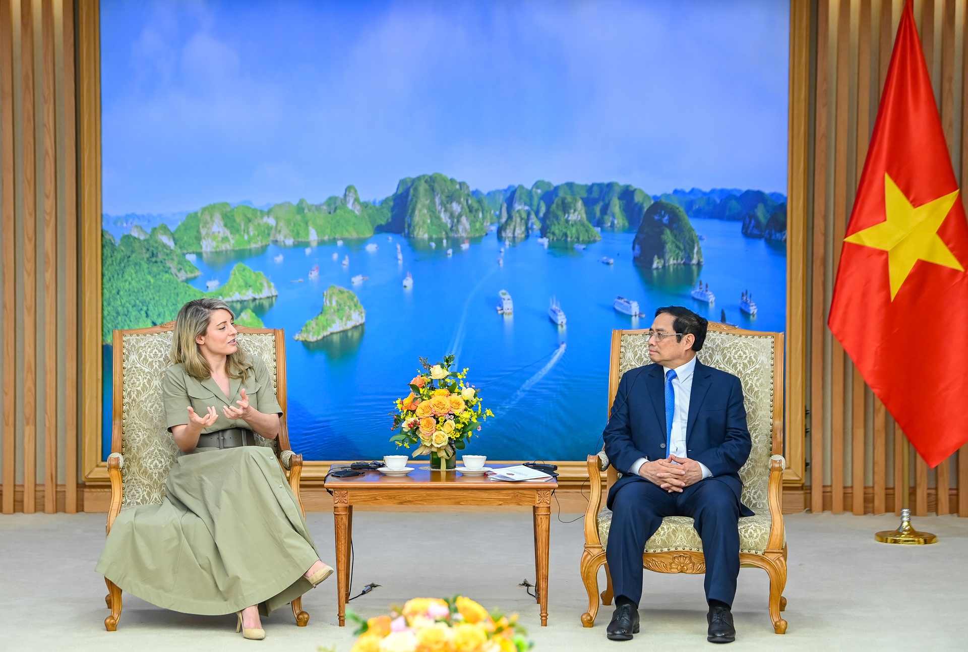 Ngoai truong Canada chao Thu tuong Pham Minh Chinh anh 3