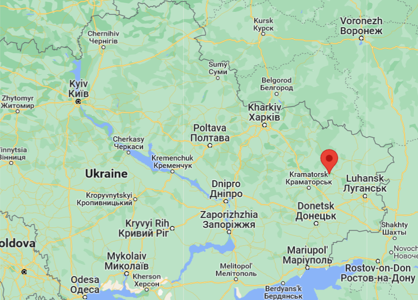 Ukraine de mat Kreminna anh 1