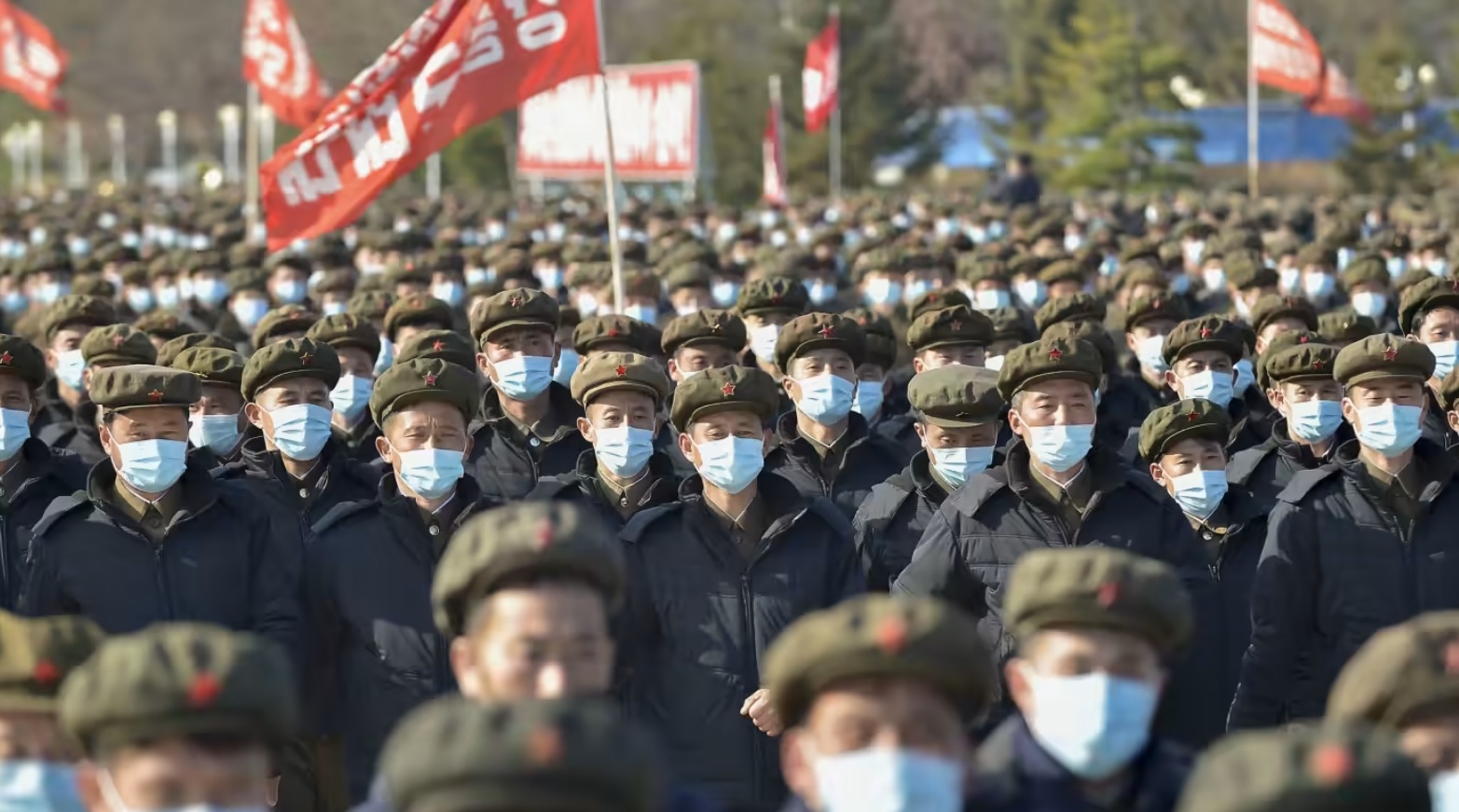 Trieu Tien lan dau ghi nhan bung phat Covid-19 hinh anh