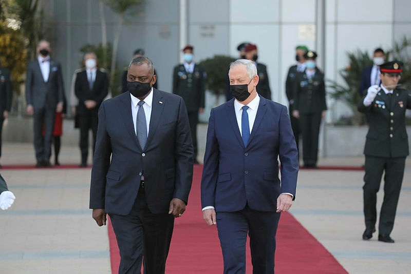 Bo truong Quoc phong My den Israel, cam ket moi quan he 'sat da' hinh anh