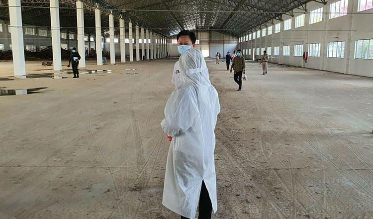 Nha may may tro thanh o dich Covid-19 o Campuchia hinh anh